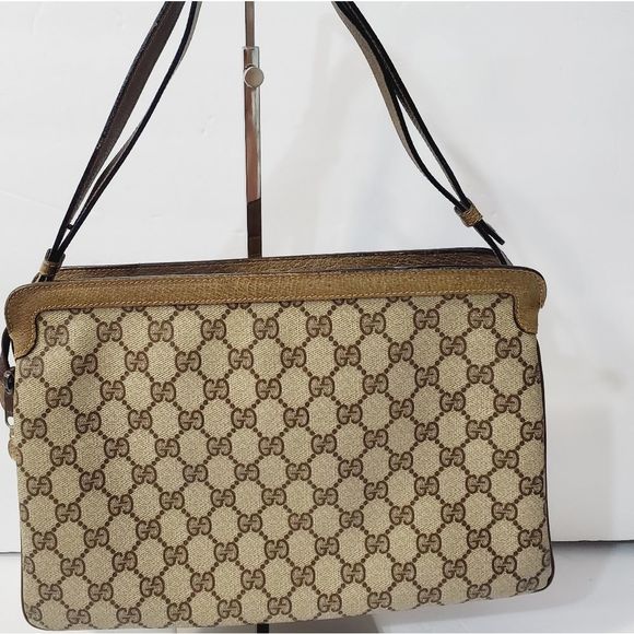 GUCCI Authentic Vintage  Ophidia red green web purse shoulder bag - Picture 3 of 16